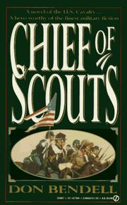 Cover of: Chief of Scouts by Don Bendell, Don Bendell