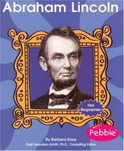 Cover of: Abraham Lincoln