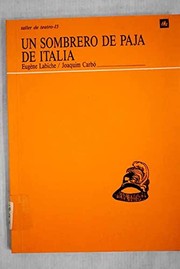 Cover of: Un sombrero de paja de Italia