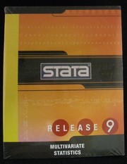 Cover of: Multivariate Statistics Stata 9 (STATA RELEASE 9)