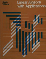 Cover of: Linear algebra with applications