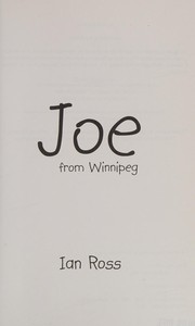 Cover of: Joe from Winnipeg