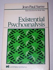 Cover of: Existential psychoanalysis