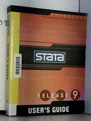 Cover of: Stata User's Guide (STATA RELEASE 9)