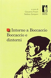 Cover of: Intorno a Boccaccio: Boccaccio e dintorni