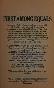 Cover of: First Among Equals