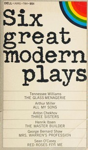 Cover of: Six Great Modern Plays