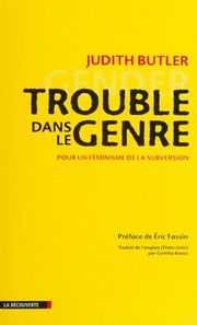 Cover of: Trouble dans le genre by Judith Butler