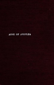 Cover of: Anne of Avonlea