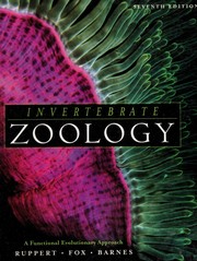 Cover of: Invertebrate Zoology by Edward E. Ruppert, Richard S. Fox, Robert D. Barnes, Edward E. Ruppert, Richard S. Fox, Robert D. Barnes