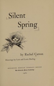 Cover of: Silent spring