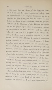 Cover of: The chapters of Coming forth by day: the Egyptian text according to the Theban recension in hieroglyphic edited from numerous papyri