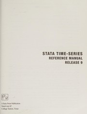 Cover of: Stata Time Series (STATA RELEASE 9)