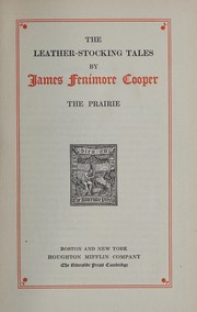 Cover of: The prairie: a tale