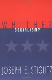 Cover of: Whither Socialism? (Wicksell Lectures)