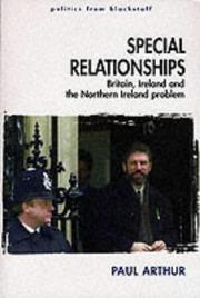 Cover of: Special relationships: Britain, Ireland, and the Northern Ireland problem