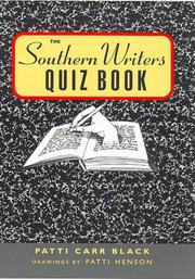 Cover of: The southern writers quiz book