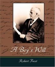 Cover of: A Boy's Will