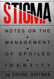 Stigma by Erving Goffman