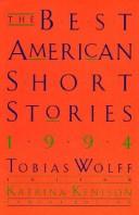 Cover of: The Best American Short Stories 1994 (Best American Short Stories)