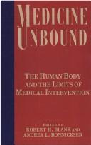 Cover of: Medicine Unbound