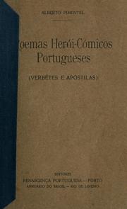 Poemas herói-cómicos portugueses by Alberto Pimentel