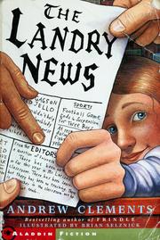 The Landry News by Andrew Clements