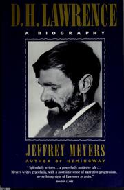 Cover of: D.H. Lawrence: a biography