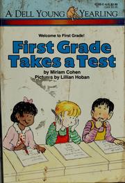 Cover of: First grade takes a test