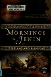 Mornings in Jenin by Susan Abulhawa