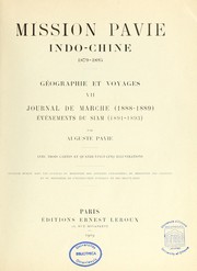 Cover of: Mission Pavie: IndoChine, 1879-1895 : études diverses