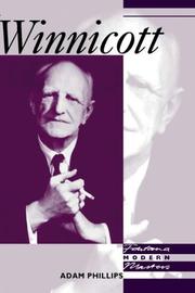 Winnicott by Adam Phillips