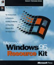 Cover of: Microsoft Windows 95 Resource Kit by Microsoft Corporation, Microsoft Corporation