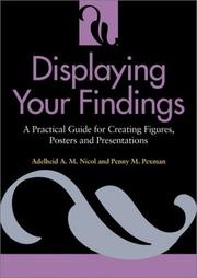 Displaying your findings by Adelheid A. M. Nicol