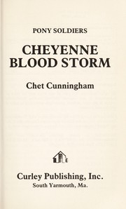 Cover of: Cheyenne blood storm