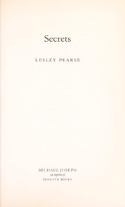 Cover of: Secrets