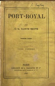 Cover of: Port-Royal