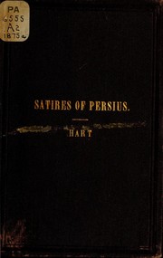 Cover of: Satiræ