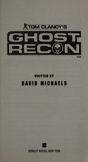 Cover of: Tom Clancy's Ghost recon