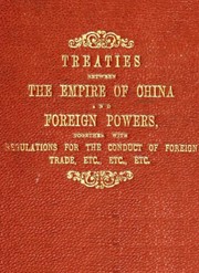 Cover of: Treaties, etc