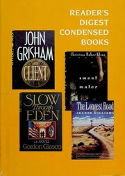 Reader's Digest Condensed Books--Volume 4 1993 by Barbara J. Morgan, John Grisham, Christina Baker Kline, Gordon Glasco, Jeanne Williams