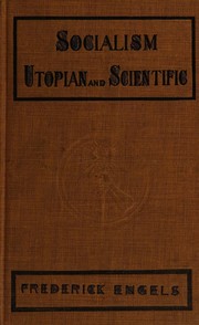 Cover of: Socialism: Utopian and scientific