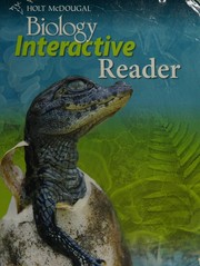 Biology Interactive Reader by HOLT MCDOUGAL