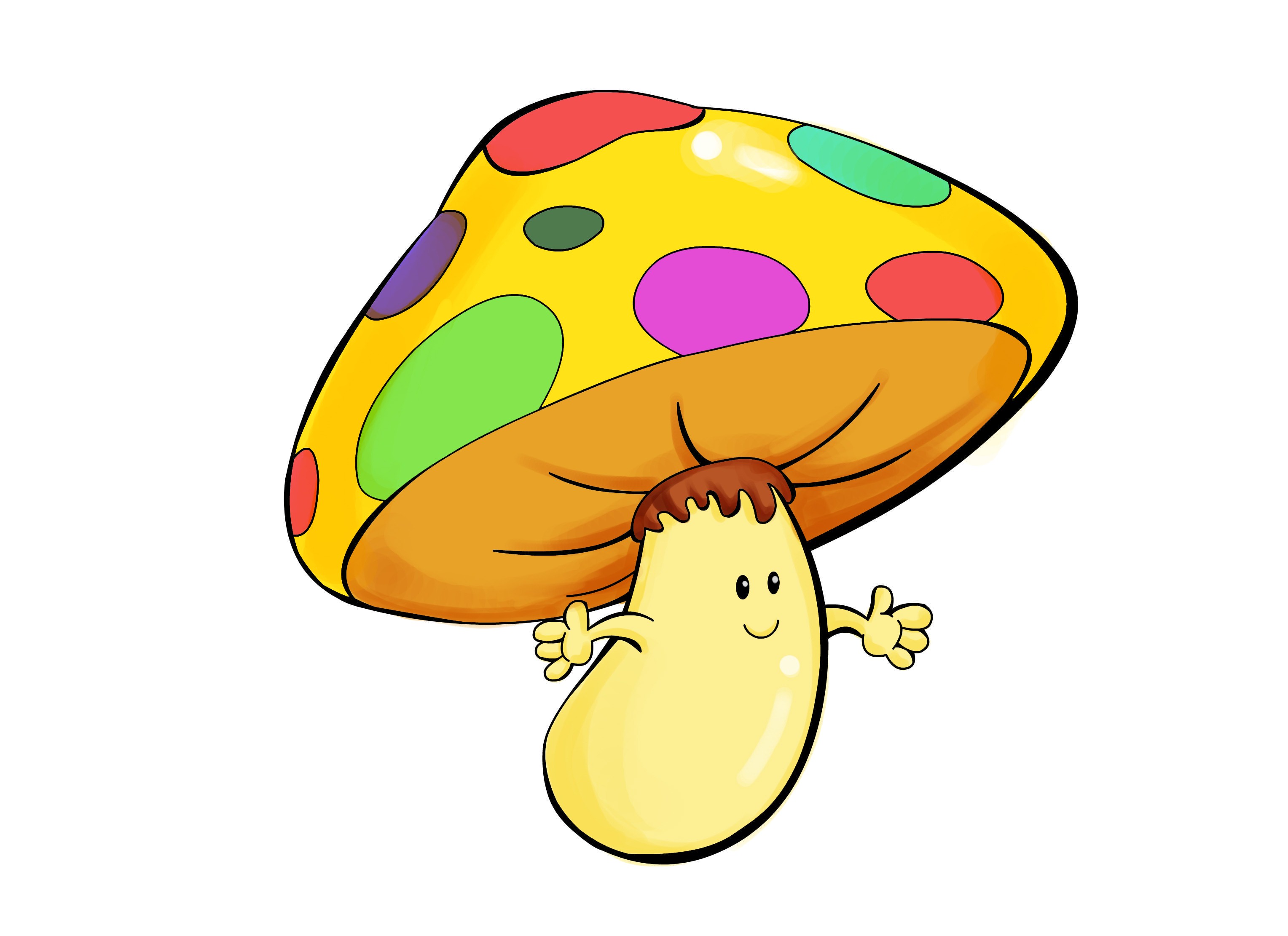 Free Mushroom Cartoon, Download Free Mushroom Cartoon png images, Free ...