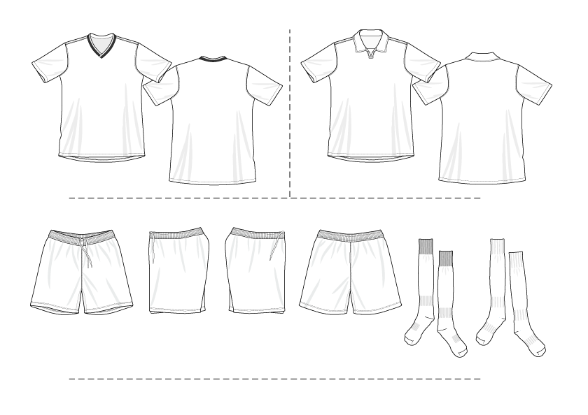 Printable Football Jersey Template