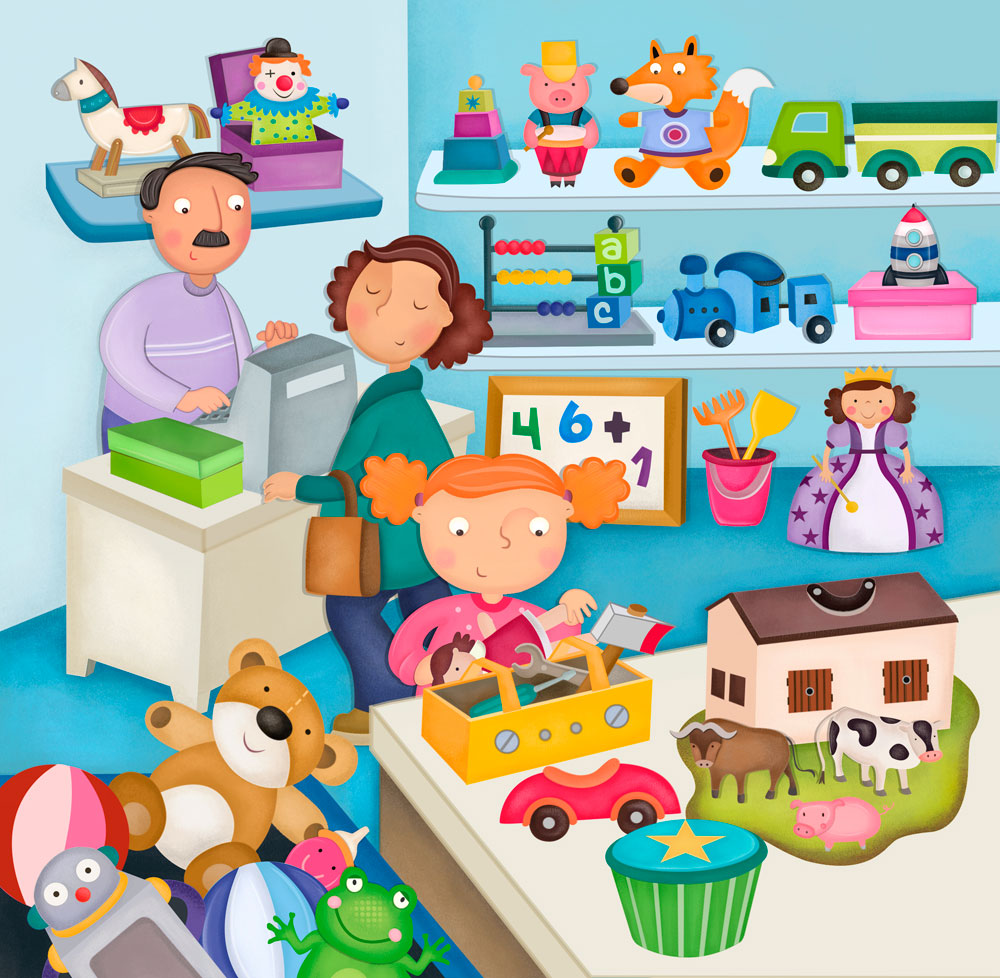 Children Toys Clip Art PSD — Children — Картинки и Рисунки