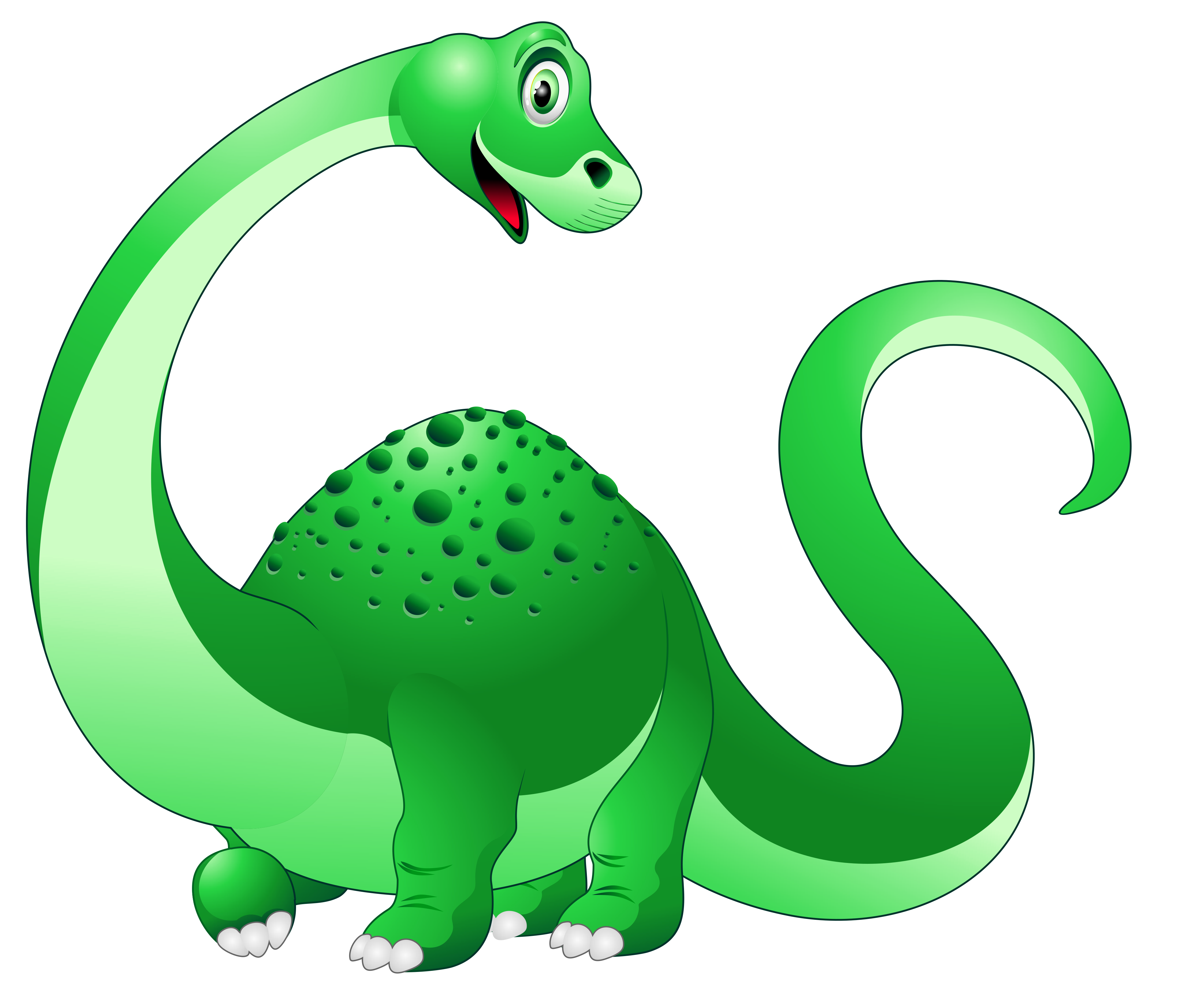 Dinosaur Clip Art Free : Brontosaurus Dinosaur Clipart Clip Green ...