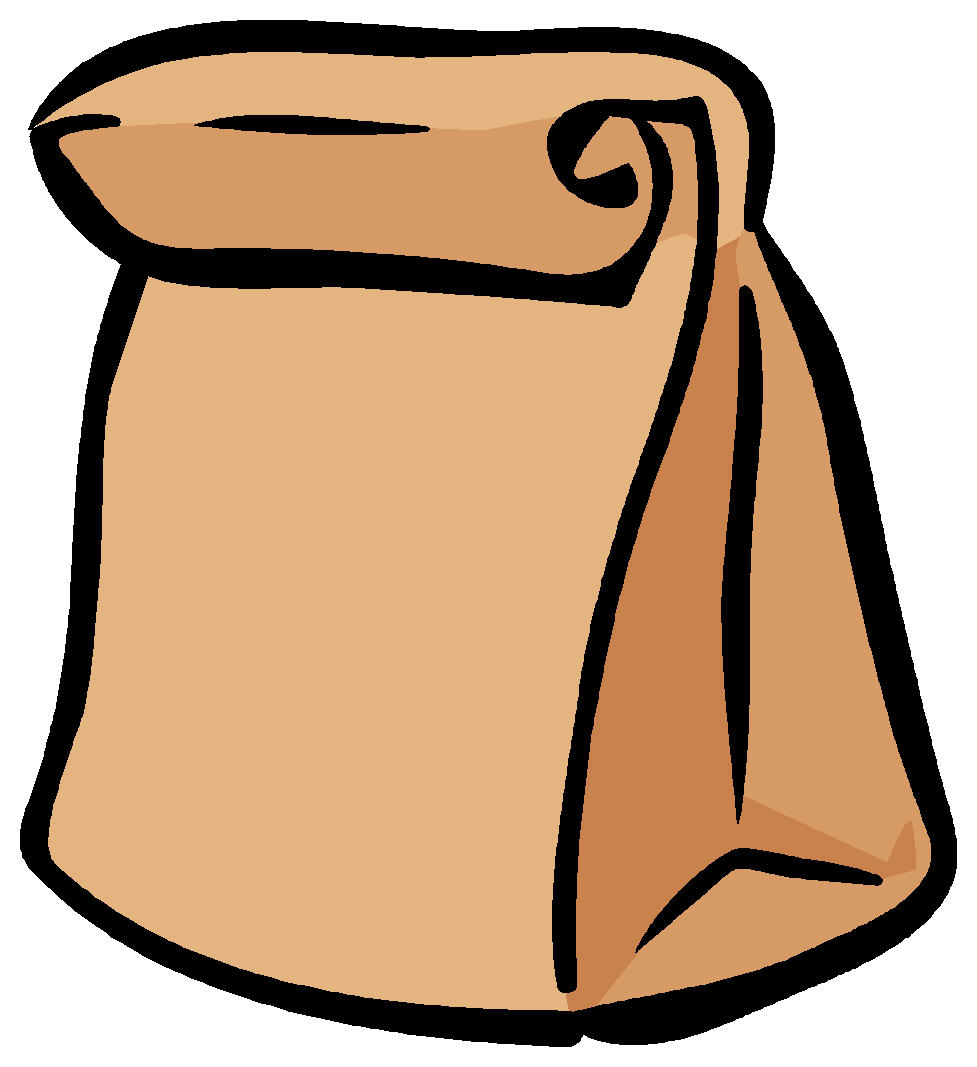 Paper Bag Cartoon Images ~ Download High Quality Lunch Clip Art Packed ...