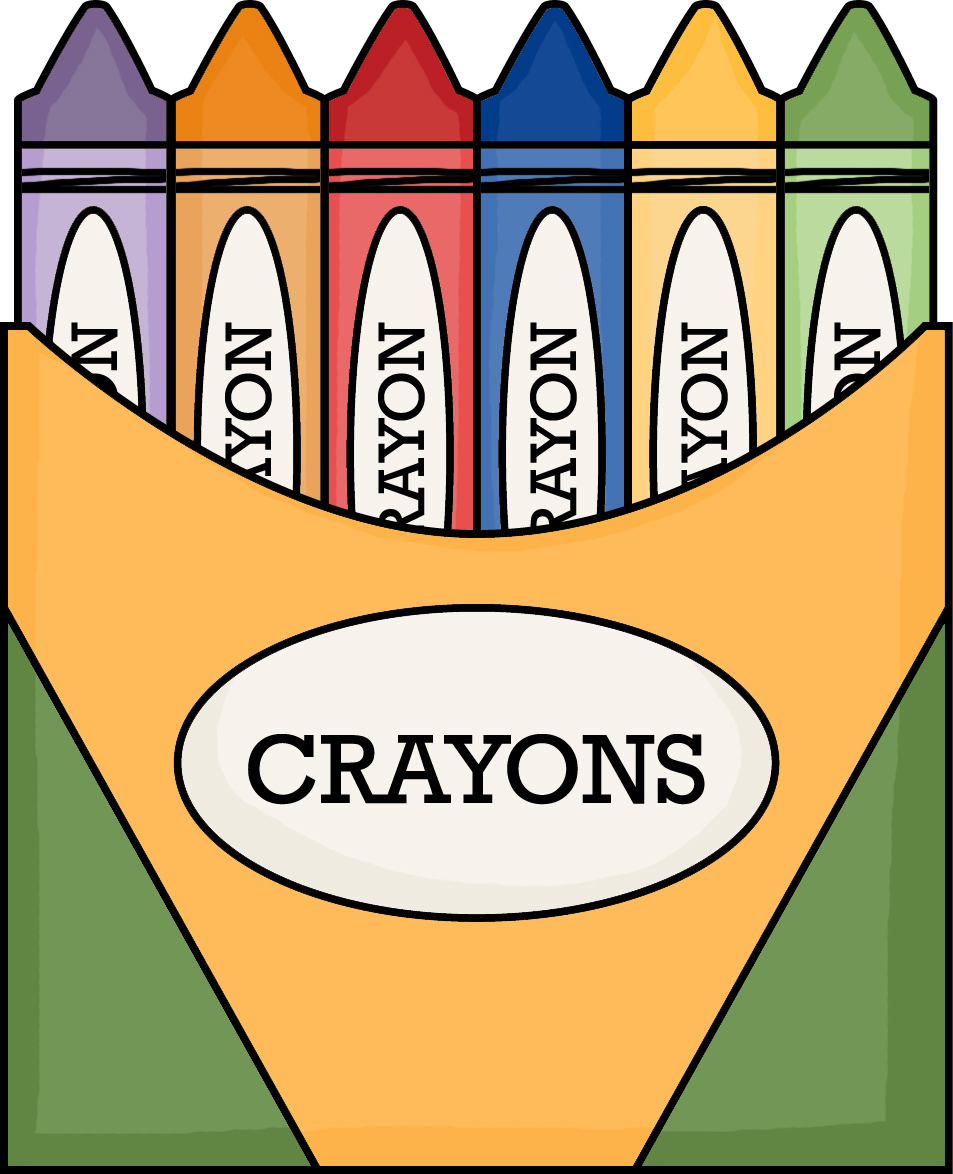 clipart image of crayon pack - Clip Art Library