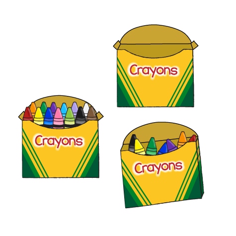 empty crayon box clipart - Clip Art Library